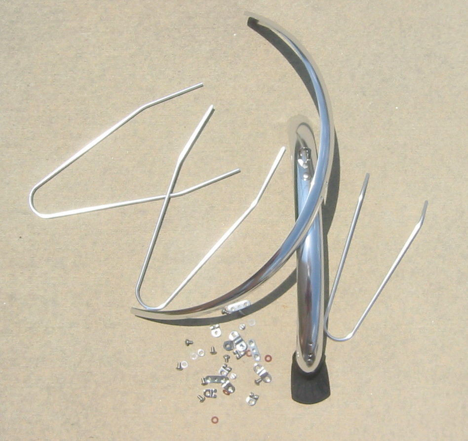 schutzblech 20 zoll silber AM Schutzblechesatz, 20 Zoll – lhbicycles